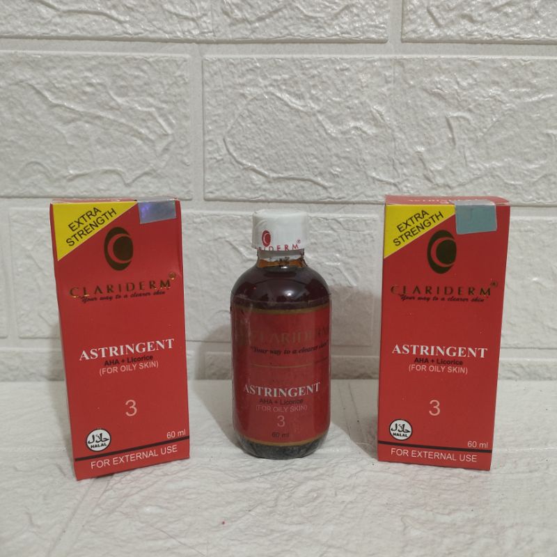 ALKOHOL CLARIDERM/ TONER CLARIDERM