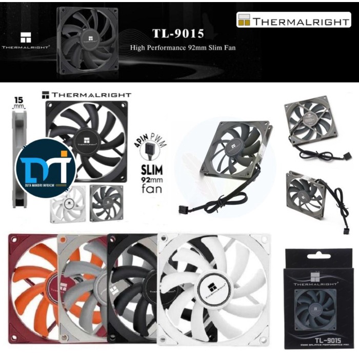 Cooler Thermalright Tl 9015 - Slim 92Mm 4Pin Pwm Fan Cooler