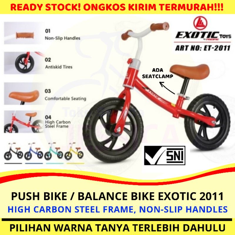 Balance Bike Exotic 2011 2017 2008 Aviator 7901 PMB BK-01 PMB BK01 PMB BK 01 - Push Bike ET 2011 ET 
