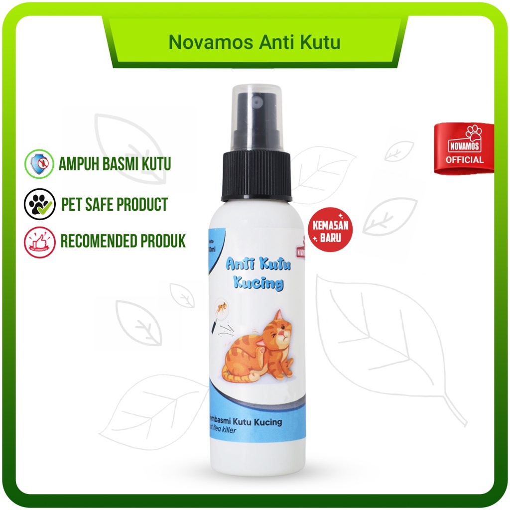 NOVAMOS Obat Kutu Kucing Spray 100 ML