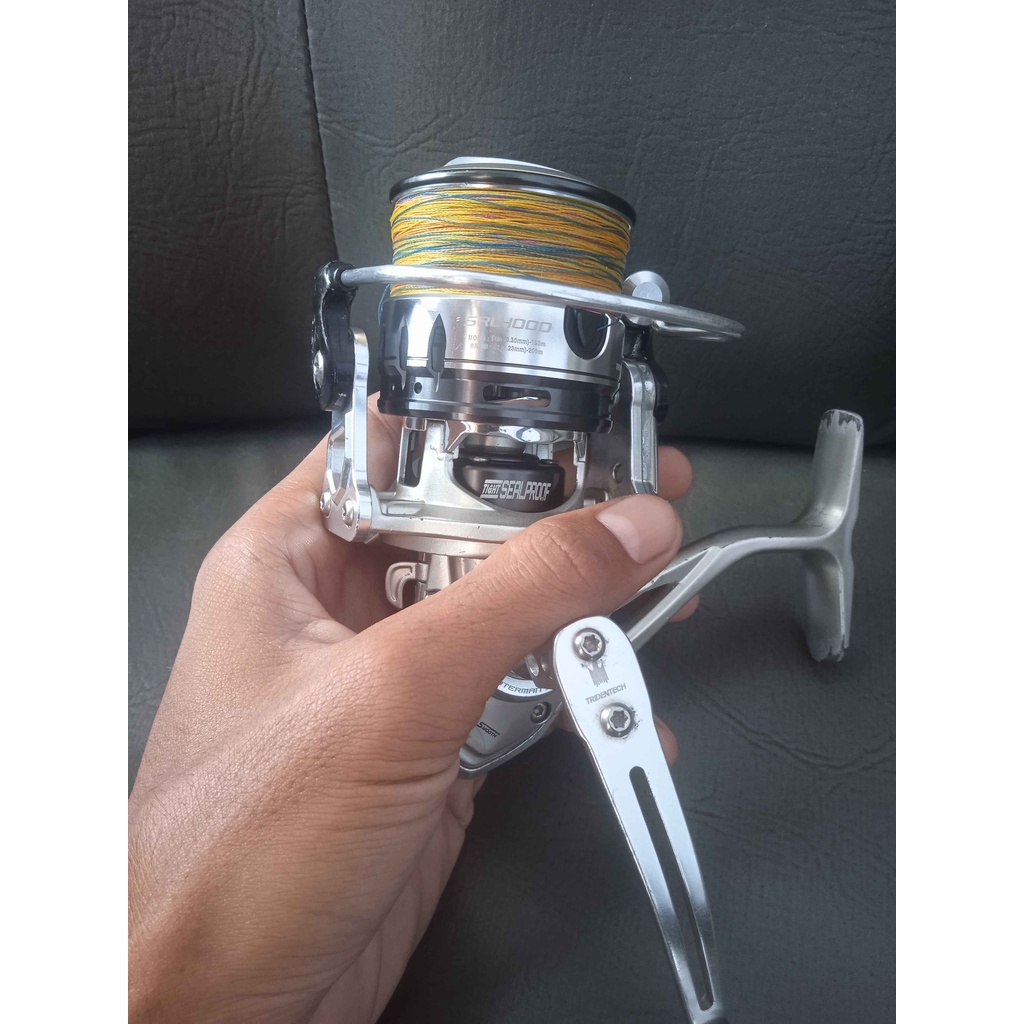 Reel tridentech silver rays light 4000