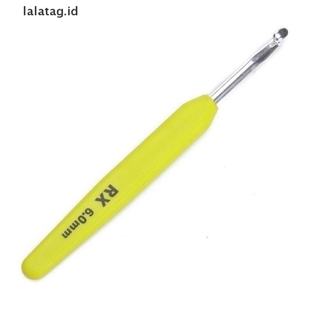 [lalatag] 8/16pcs Benang Kait Crochet Berwarna Bahan Aluminium Knitg s Set Tool Kit Dengan B [ID]