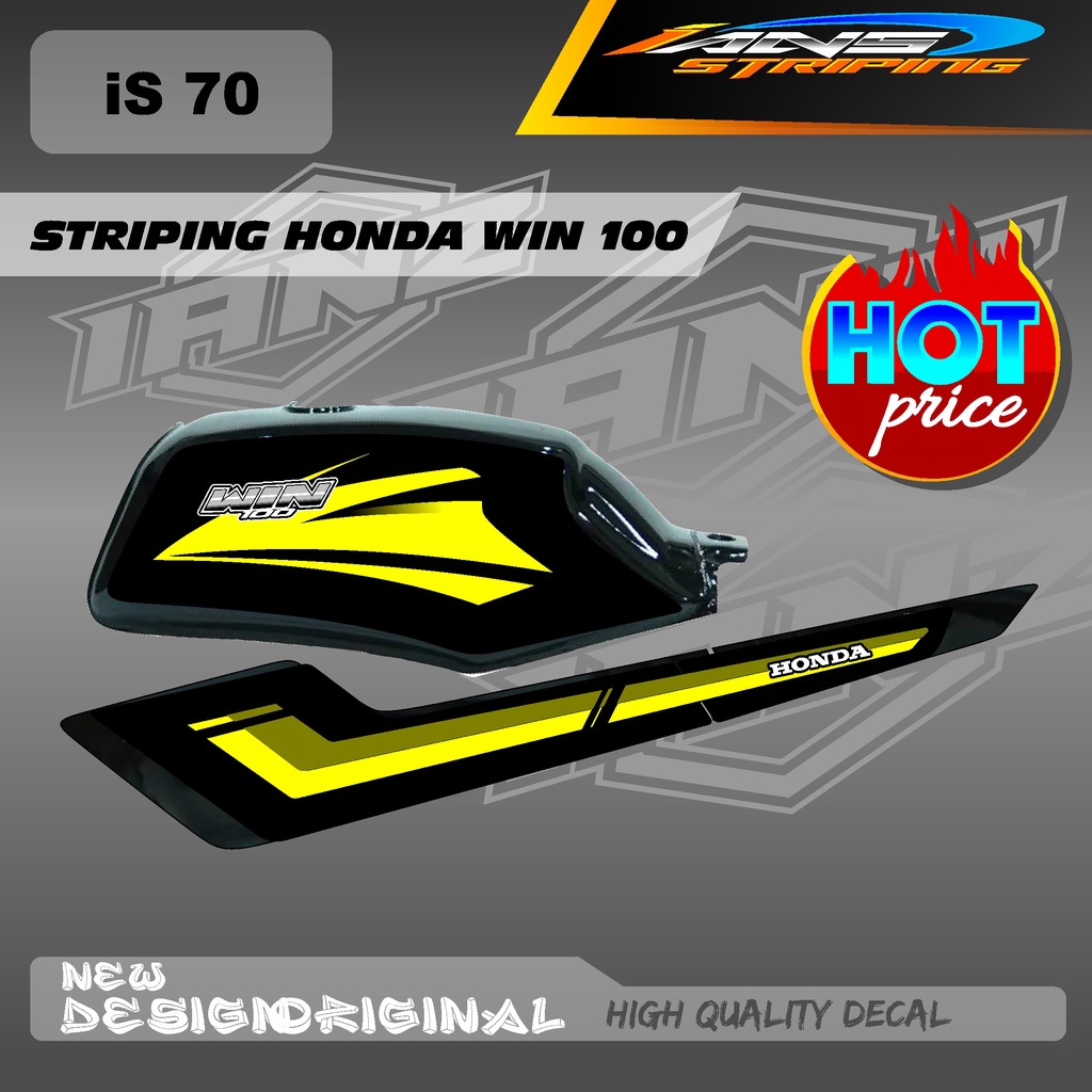 NEW STRIPING CUSTOM WIN100 HOLOGRAM / NON HOLOGRAM IS70