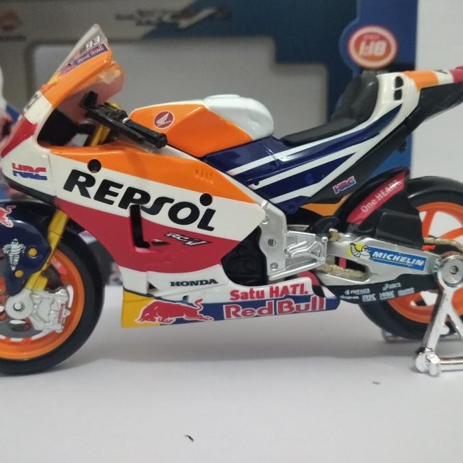 Diecast Motogp Marc Marquez miniatur moto GP repsol honda motor murah ---MURAH---