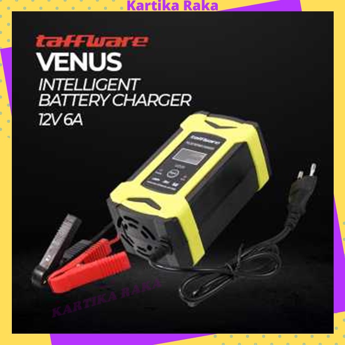 KR Taffware Venus Intelligent Battery Charger Aki Mobil 12V 6A