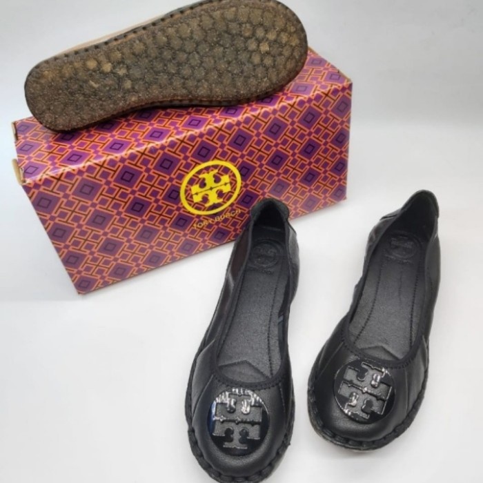 Trendi Sepatu Flat Tory Burch Wanita 9666 Original Murah