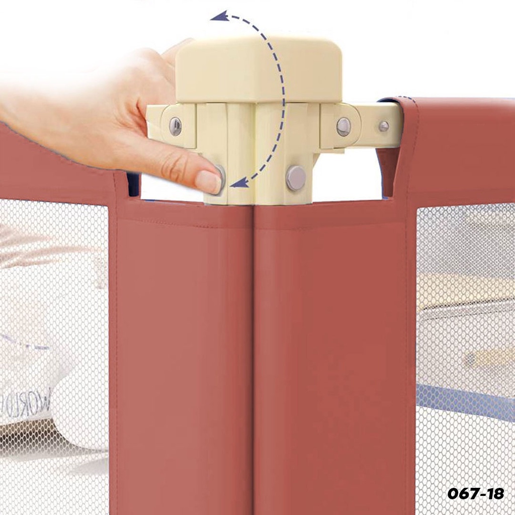 [TJ] 067-18 Pembatas Pengaman Kasur Bayi Bedrail Safety Guard