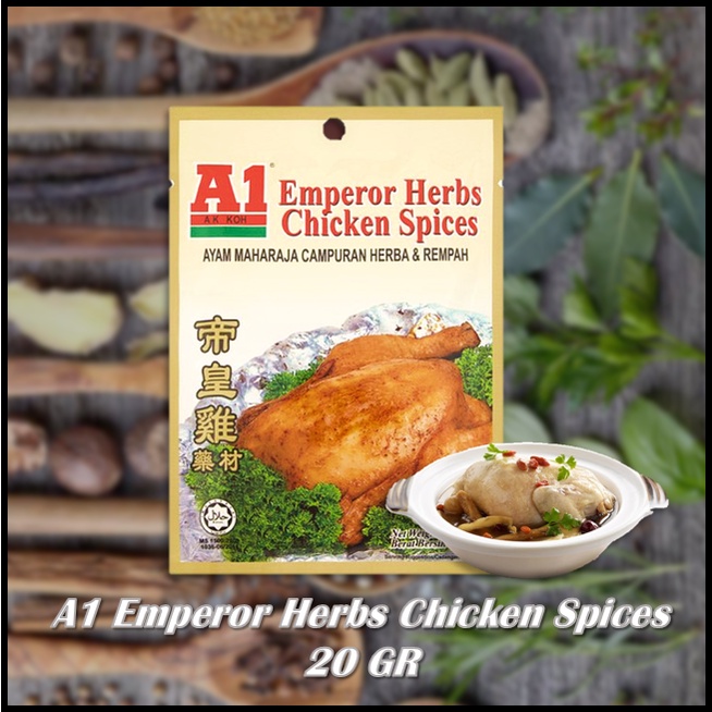 

A1 Emperor Herbs Chicken Spices 20GR