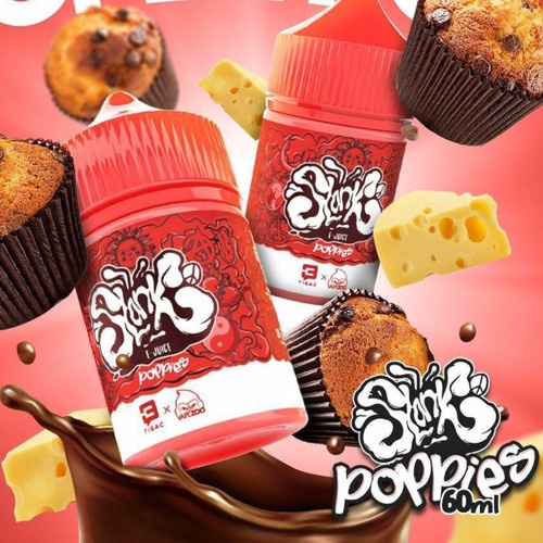 Slank V1 Poppies 60ML by Vape Zoo x Slank - Liquid Slank Poppies