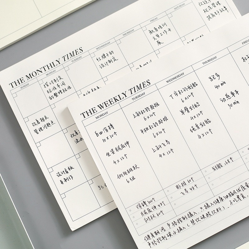 Kalender Weekly Monthly Planner Weekly Monthly Schedule Notes Memo Import Blossom Kids