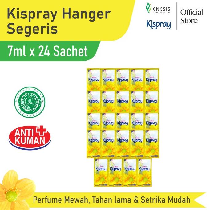 Kispray Hanger Segeris 7ml x 24 Sachet Teralaris