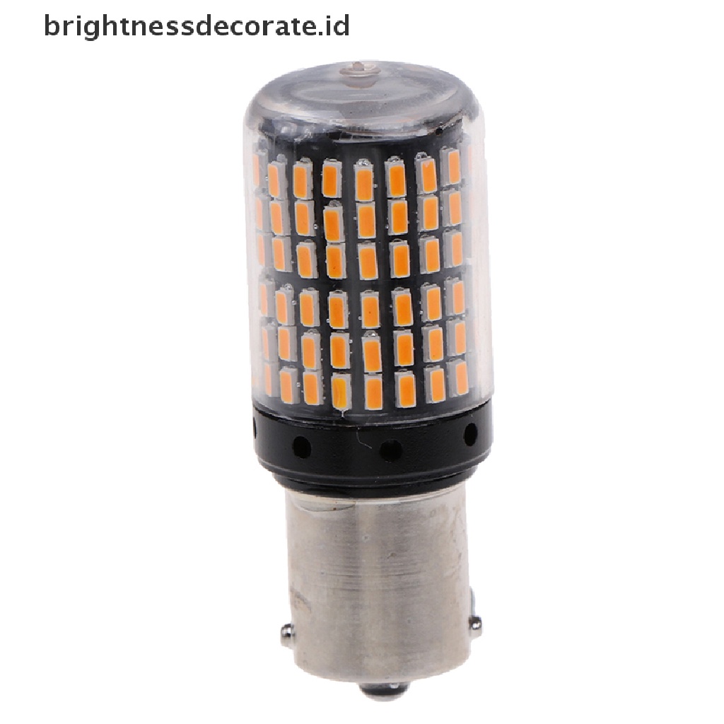 [Birth] 1x Kuning 1156 1095 1141 P21W BA15S 7506lampu Sein Led3014 144-SMD [ID]