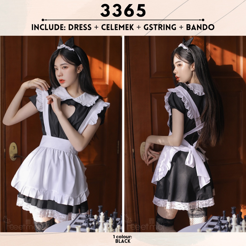 MODERN LOLITA Costume Maid Lolita Lingerie Cosplay Maid Lolita Cute - Lingerie by Sexy Kisser