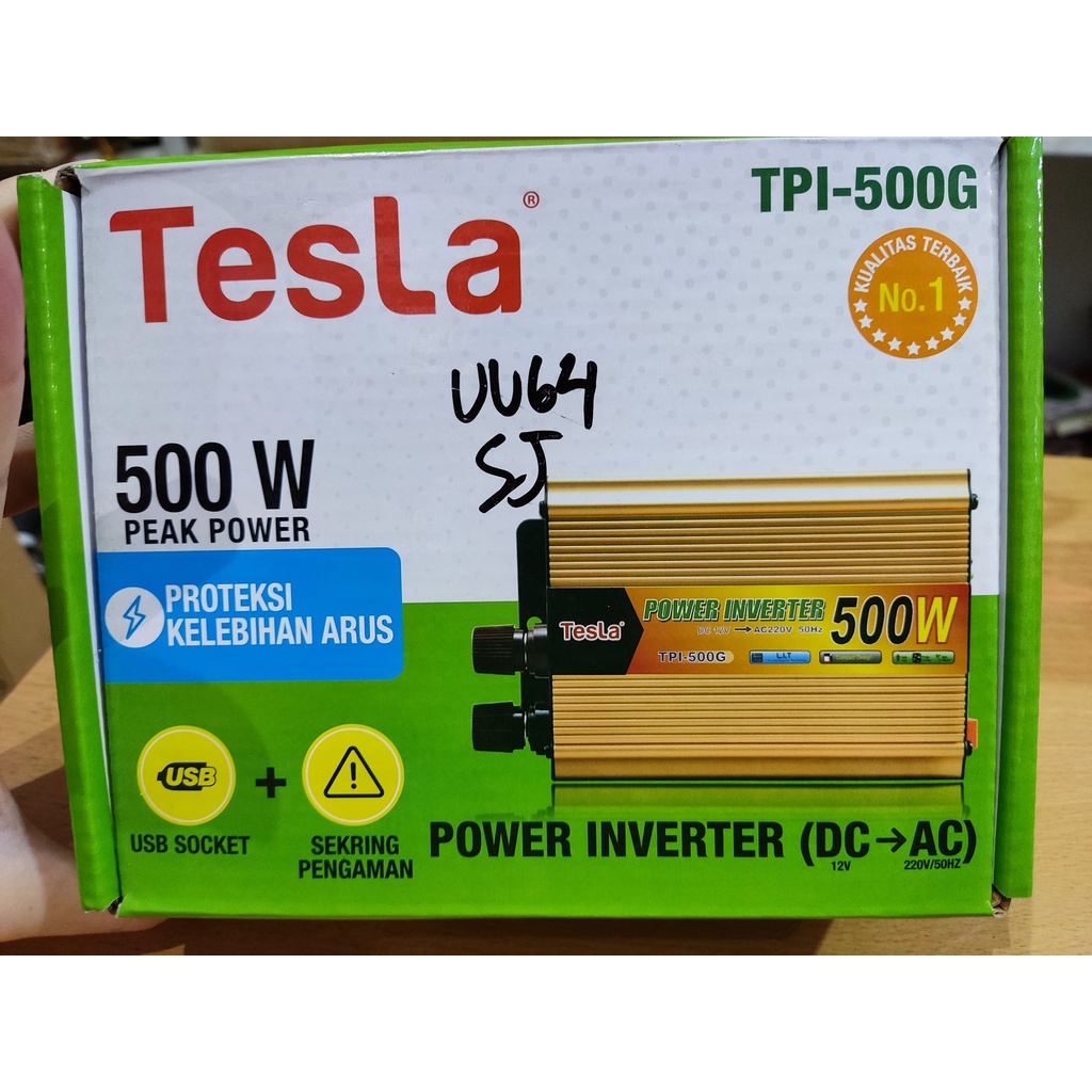 Jual Power Inverter Tesla 500 Watt Shopee Indonesia