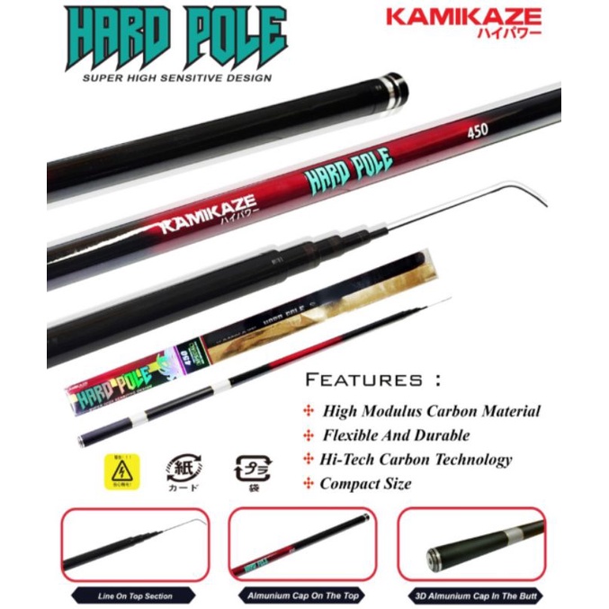 tegek kamikaze hard pole keras 360, 450