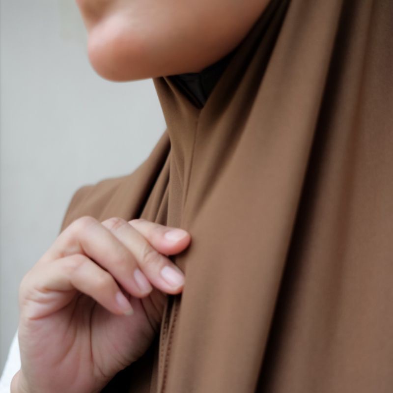 HANIA SEGITIGA INSTANT JILBAB KHIMAR KERUDUNG BERGO HIJAB SEGIEMPAT