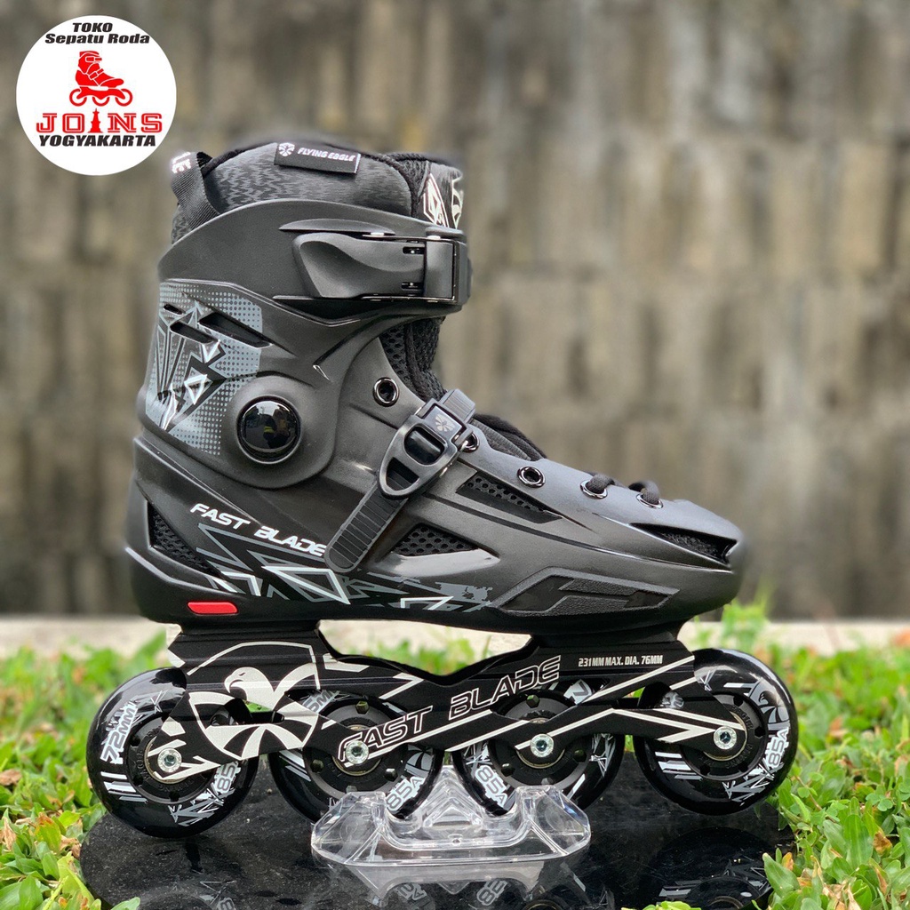 Sepatu Roda Flying Eagle Inline Skate Flying Eagle Fastblade Black Grey