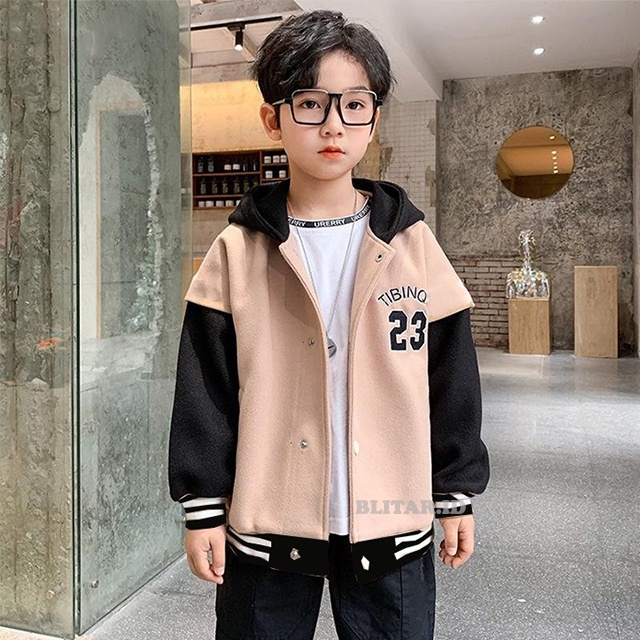 Bomber Jaket Varsity Unisex Anak Pria Laki Laki Perempuan Wanita Dewasa Remaja Couple Model Jacket F