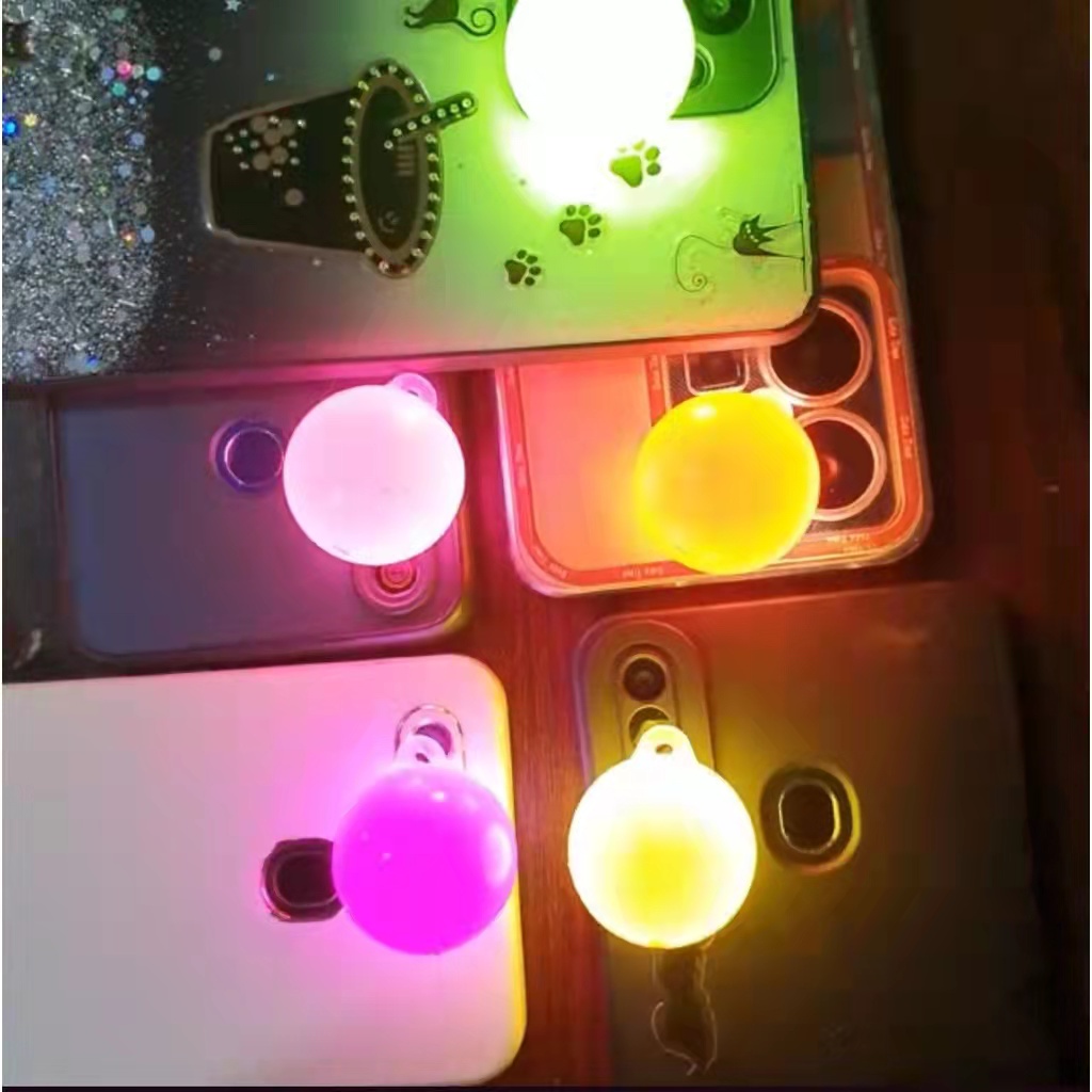 COD✅ Mainan Viral Lato Lato Bening Tek Tek Latto Latto Nyala Ukuran 40mm 4cm   Z019
