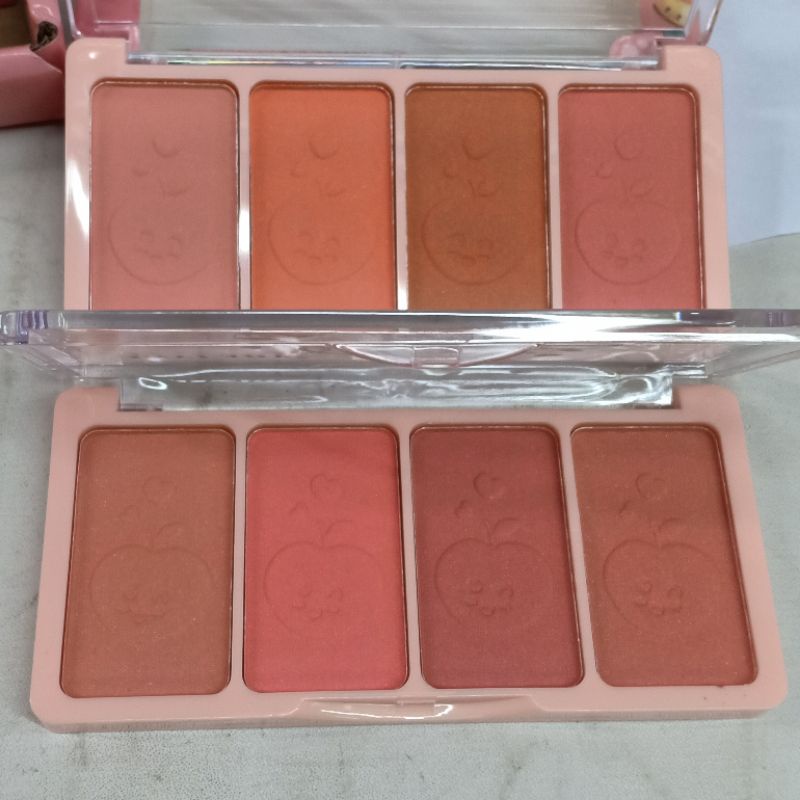 ANYLADY Peach Jelly 4 Blusher Palette Blush On 973