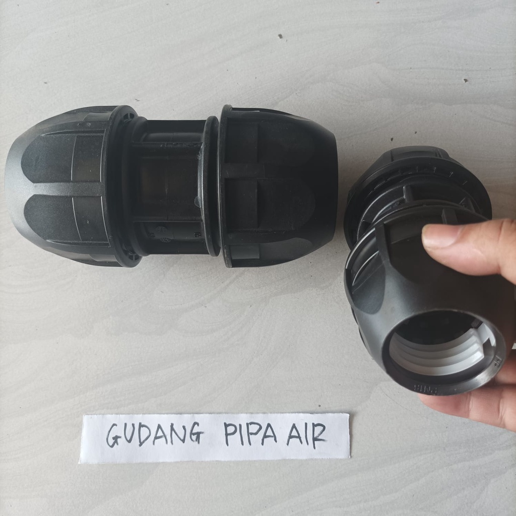 Coupler / Sambungan pipa Hdpe 4 Inch (110mm)