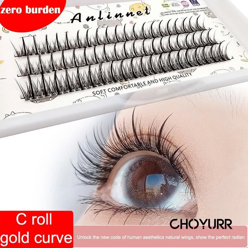 【COD】Bulu Mata Palsu Singal / Eyelash Extension / Bulu Eyelash Natural  Tanam Lembut Fishtail Tersegmentasi Ringan Alami Makeup Tool Import