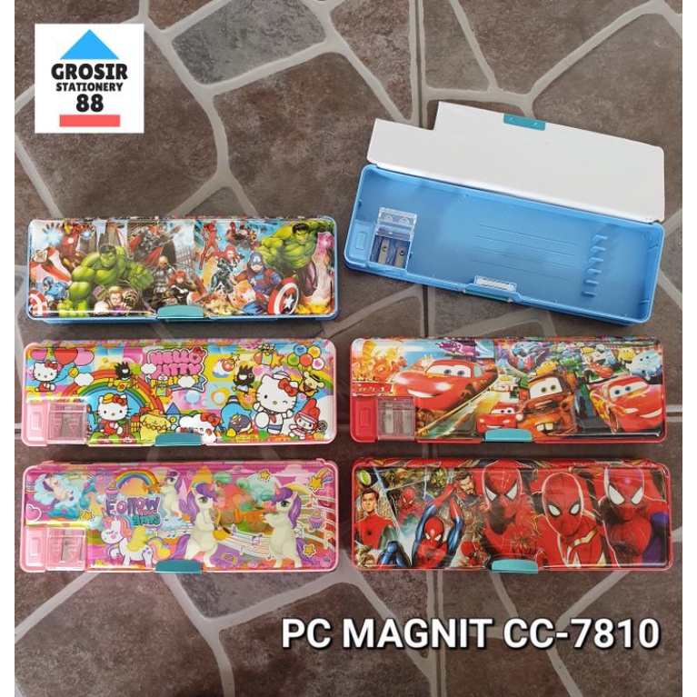 

Pencil Case Kotak Pensil Magnit ASAHAN BAGUS CC7810
