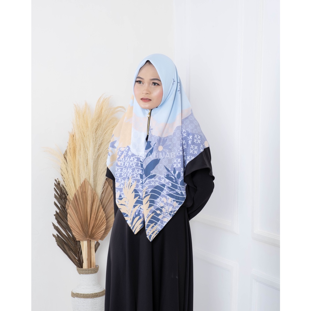 HIJAB MOTIF ZIPPER/RESLETING