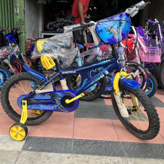 PROMO Sepeda BMX Anak 16 Wimcycle Batman Ban 2.125