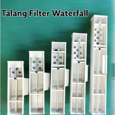 FILTER TALANG WATERFALL/ TALANG FILTER 75-100 CM/ TOP FILTER TALANG AQUARIUM / BOX FILTER AQUARIUM
