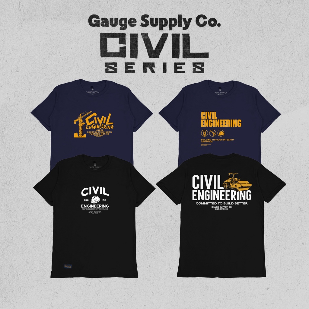 GAUGE SUPPLY TSHIRT CIVIL SERIES TSHIRT