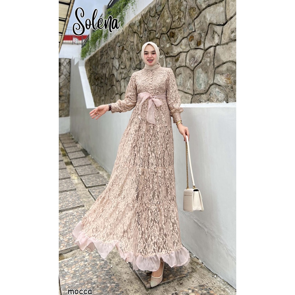 GAMIS PESTA KONDANGAN SOLENA PARTY DRESS RBUKAT