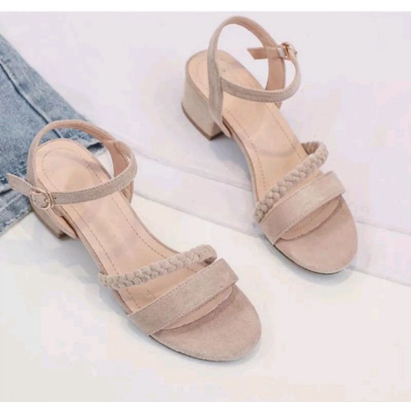 Igbshoes - Sepatu Heels Hak Tahu Kepang