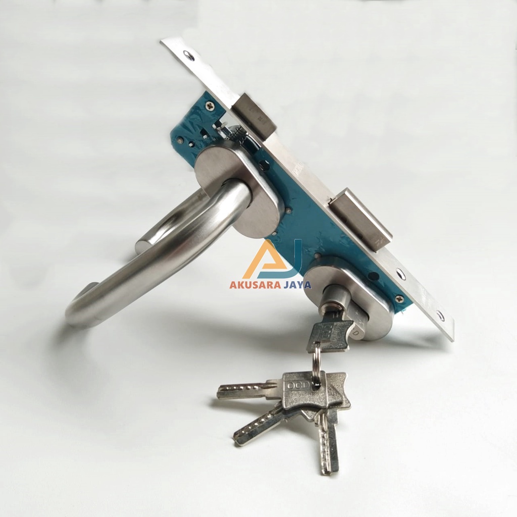 Kunci Pintu Aluminium / Handle Pintu Aluminium Set OCD