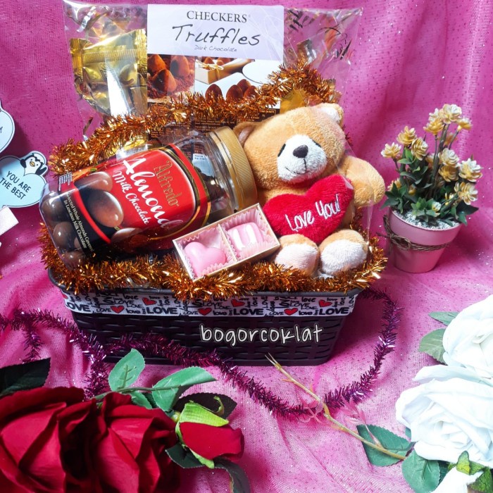 

✨READY✨ -Parsel Valentine Teddy Gold- 1.1.23