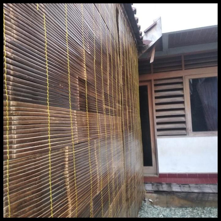 Kerai Krey Tirai Bambu Hitam 2 X 2