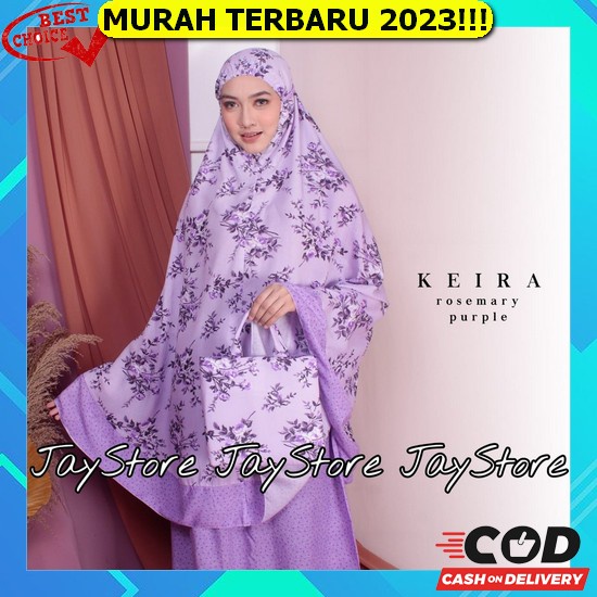 Ready Yasmeera Mukena Couple Hafna Edisi Lebaran 2023 Mukena Dewasa Rayon Bali Keira Free Tas Perala