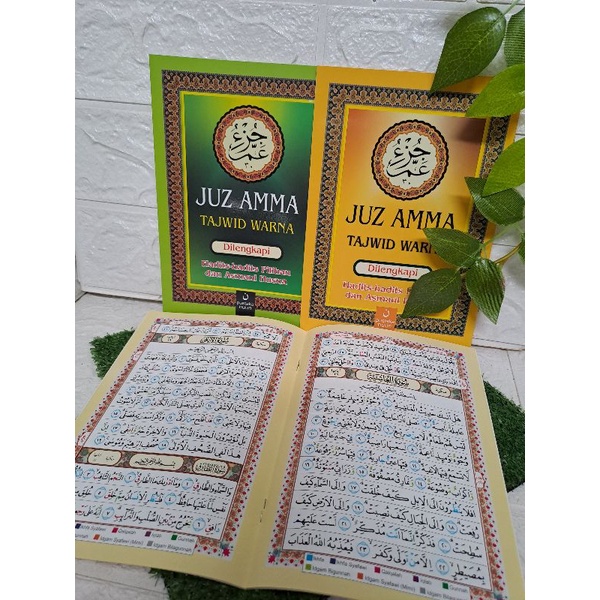 JUZ AMMA TAJWID WARNA DILENGKAPI HADITS HADITS PILIHAN