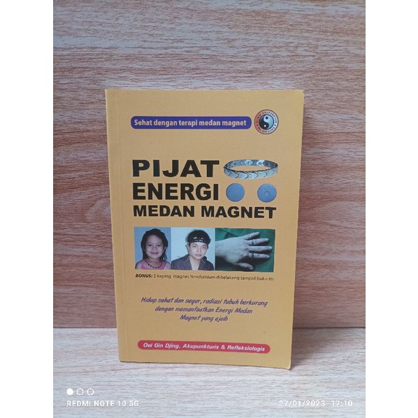 Buku Pijat Energi Medan Magnet By Oei Gin Djing