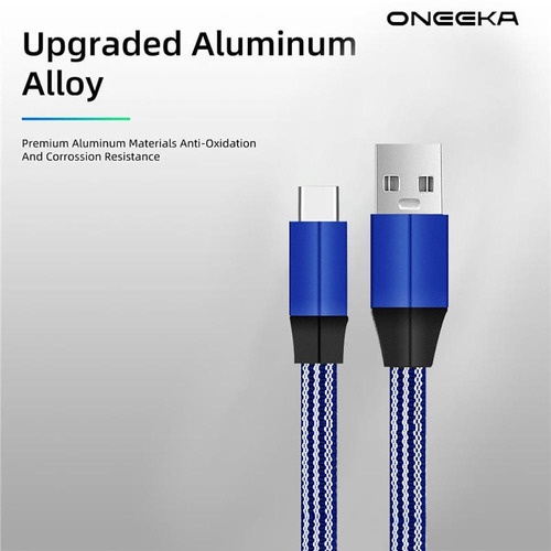 Kabel Data Fast Charging REAL 2.4 A MAX Cable Original 100% Plug Stanliess Cable USB Micro USB type C