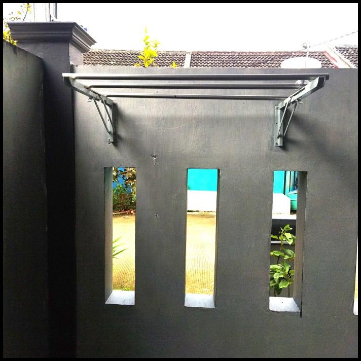 Jemuran Baju Lipat Dinding Jemuran Lipat Handuk Premium Kuat