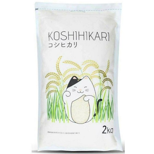 

✔MURAH Beras Sushi Koshihikari 2kg / Beras Jepang / Beras Koshihikari