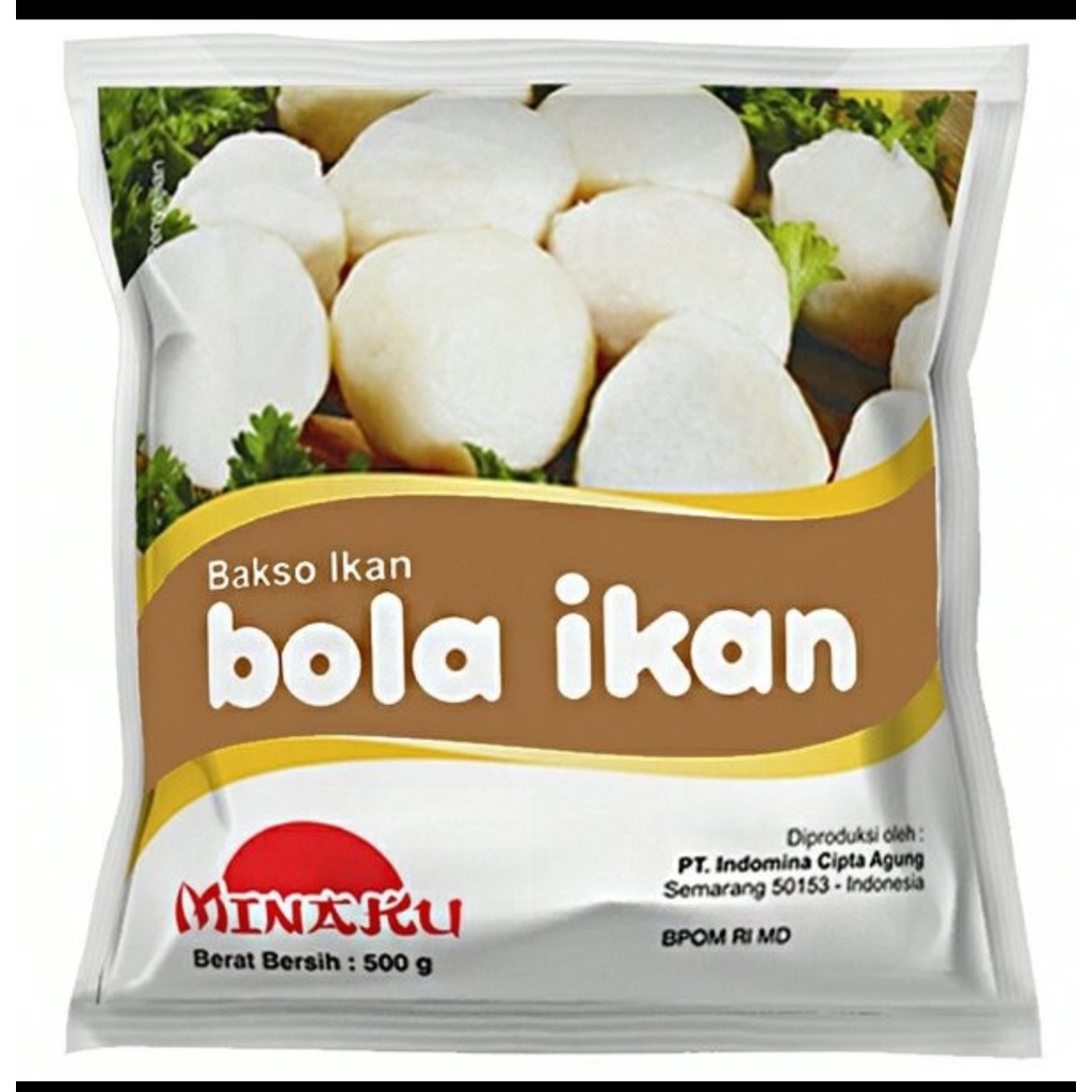 

Minaku Bola Ikan 500 gram