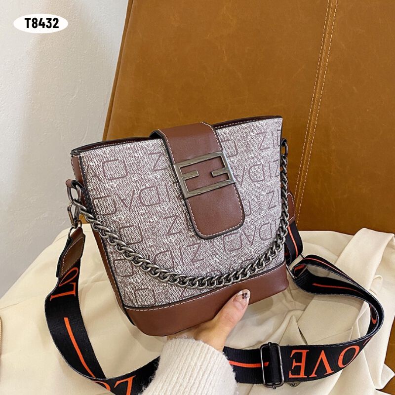 [IMPORT] T8432 - TAS SELEMPANG WANITA FASHION IMPORT - 76BAGSTORE