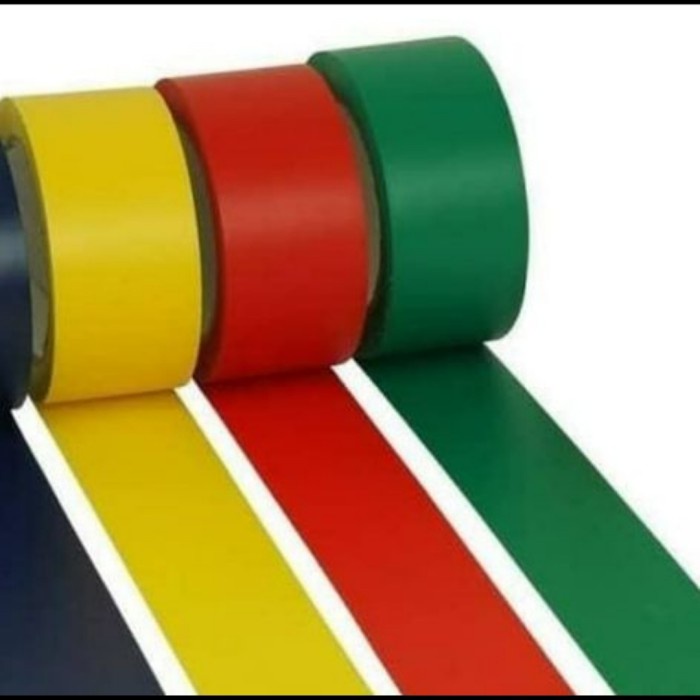 

Selotip Termurah Lakban Lantai 3M 764 Vinyl Tape-Floor Marking Tape 1"X33Mtr