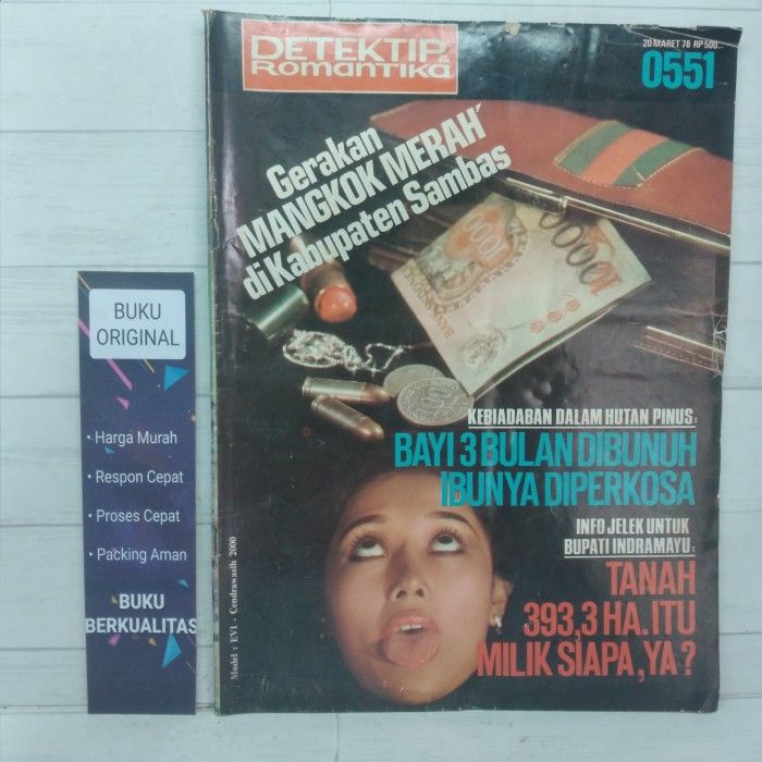 Majalah Detektip Romantika 0551 20 Maret 1978