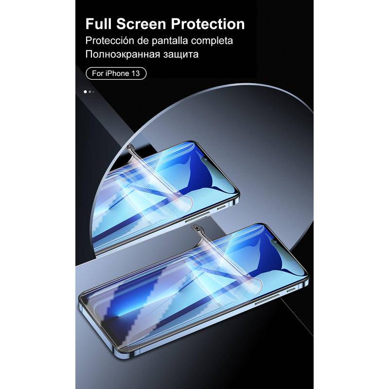 IPHONE Film Hydrogel 3-in-1 Full Cover Untuk Iphone6 6s 78 Plus Se2020 2022 X Xs XR Max Pelindung Layar Kaca Kamera