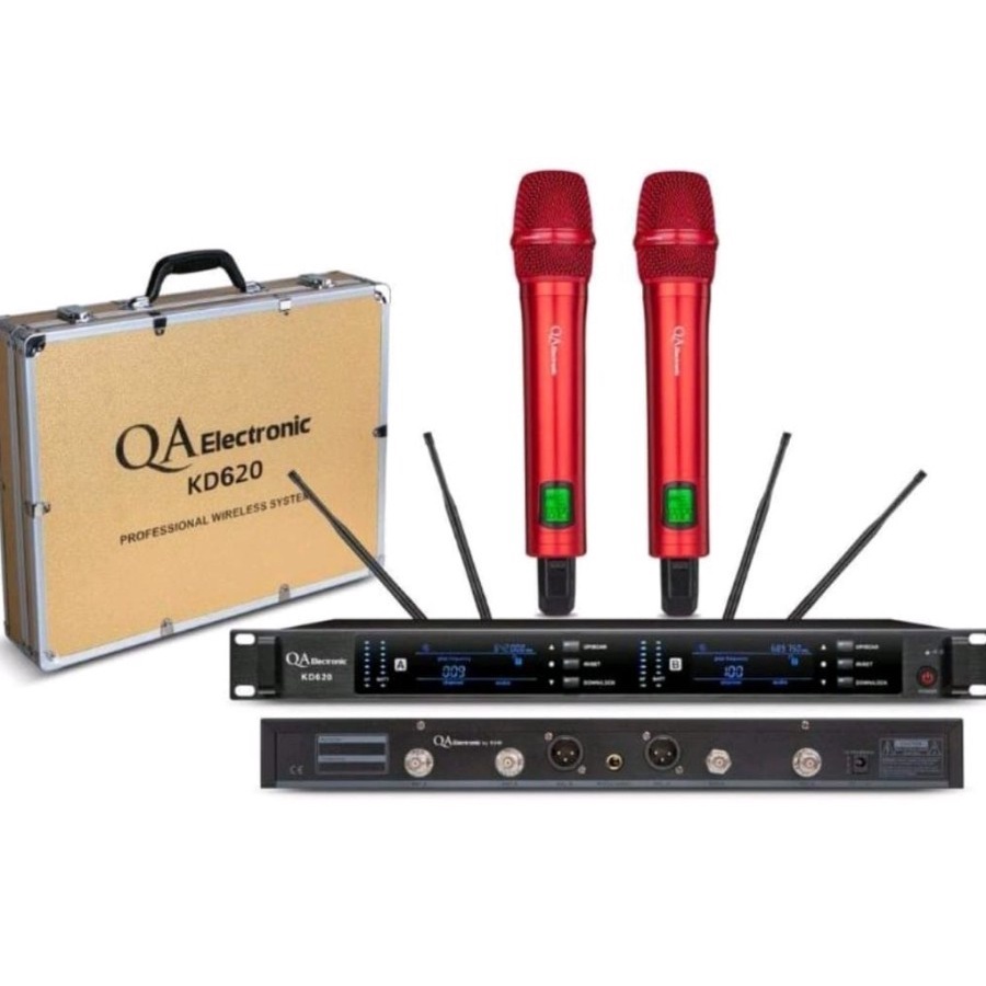 mic wireless qa electronic kd620 kd +KOPER