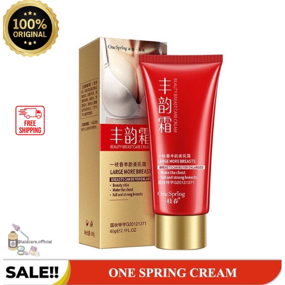 [lala] One spring breast cream / Pembesar payudara AMAN ORIGINAL