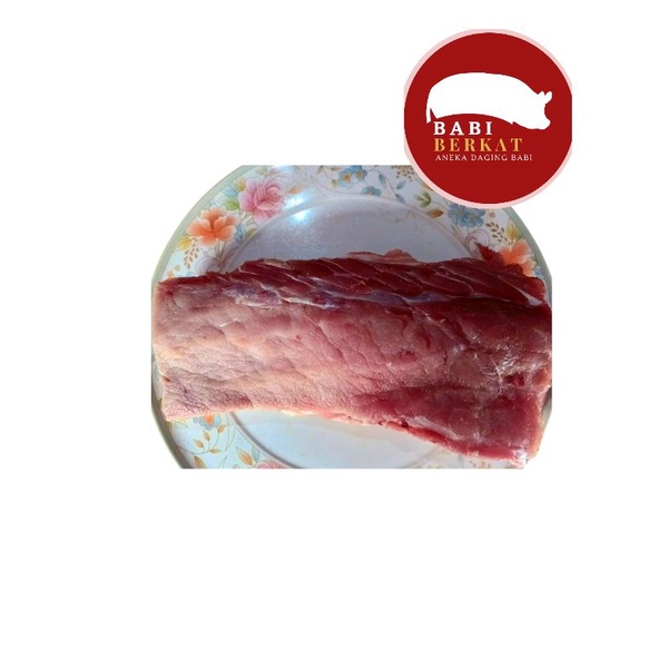 

Babi Berkat - Lulur luar daging Babi kualitas BB - Daging fresh segar Berkualitas surabaya harga per 500gr B2 PIG BB CU NYUK CUNYUK DAGING HAM PORK LARD BAK Sidoarjo SBY